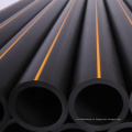 Lista de precios de tubo de PE de plástico HDPE más vendido del fabricante de la pipa de agua negra
